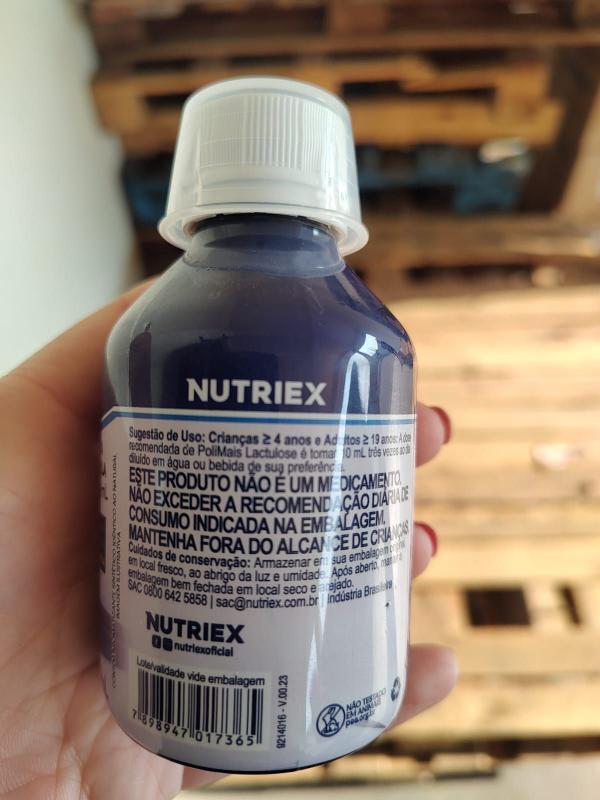 Lactulose 667 Mg/ml Polimais 120ml Ameixa S/CX - Nutriex